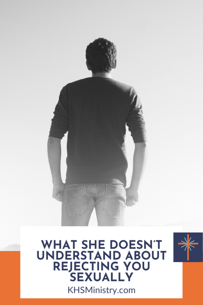 When your wife rejects you sexually, she doesn't understand why it hurts you emotionally. Learn why, and get some ideas for what you can do.