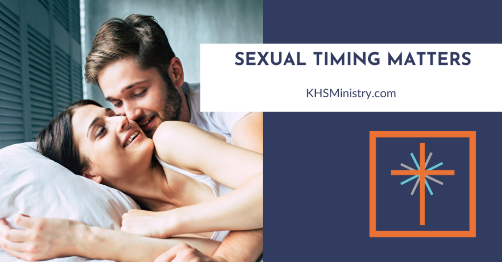 Sexual Timing Matters